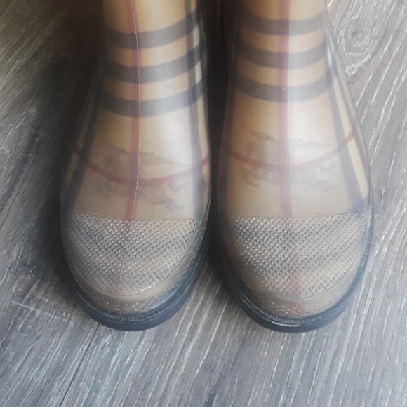 Authentic Burberry Rubber Rain boots - Picture 6 of 10